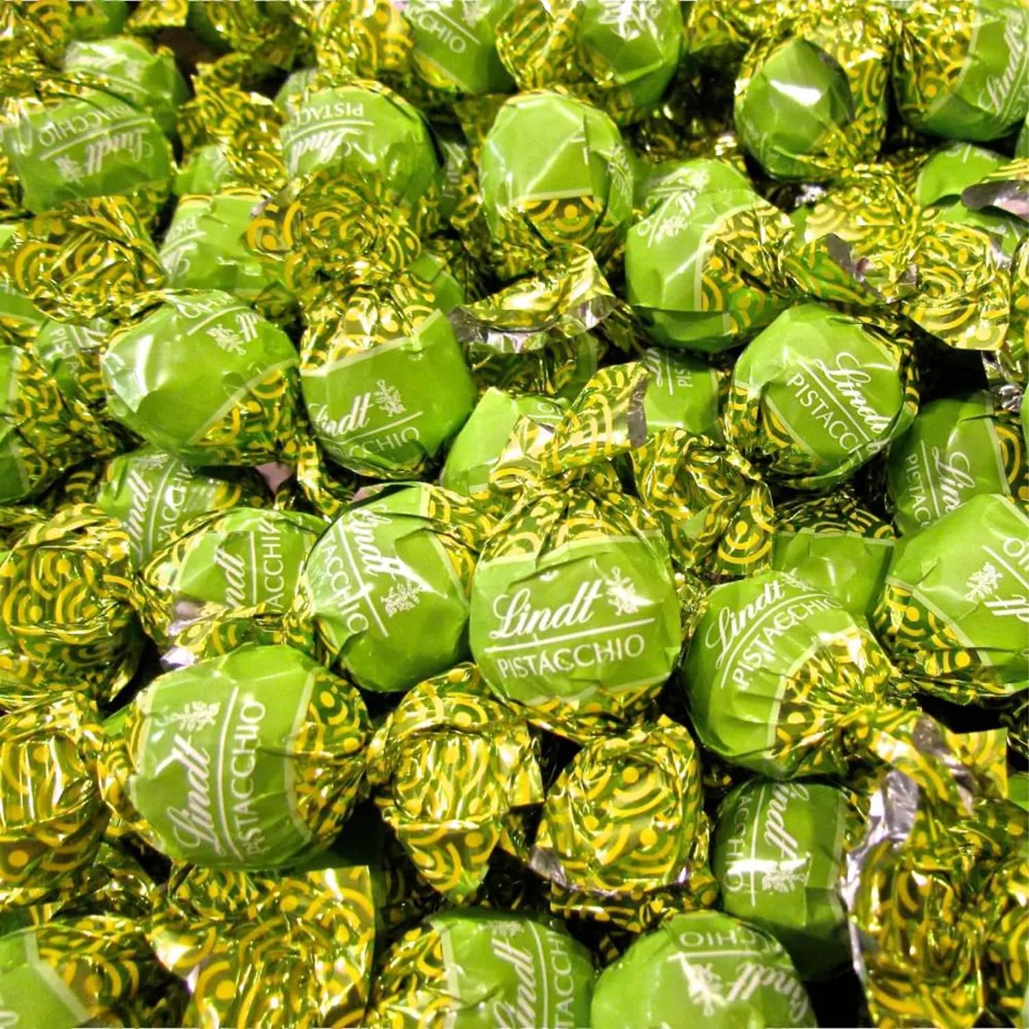 Lindt Lindor Pistachio Milk Chocolate Truffles suited for Christmas, weddings, or baby showers