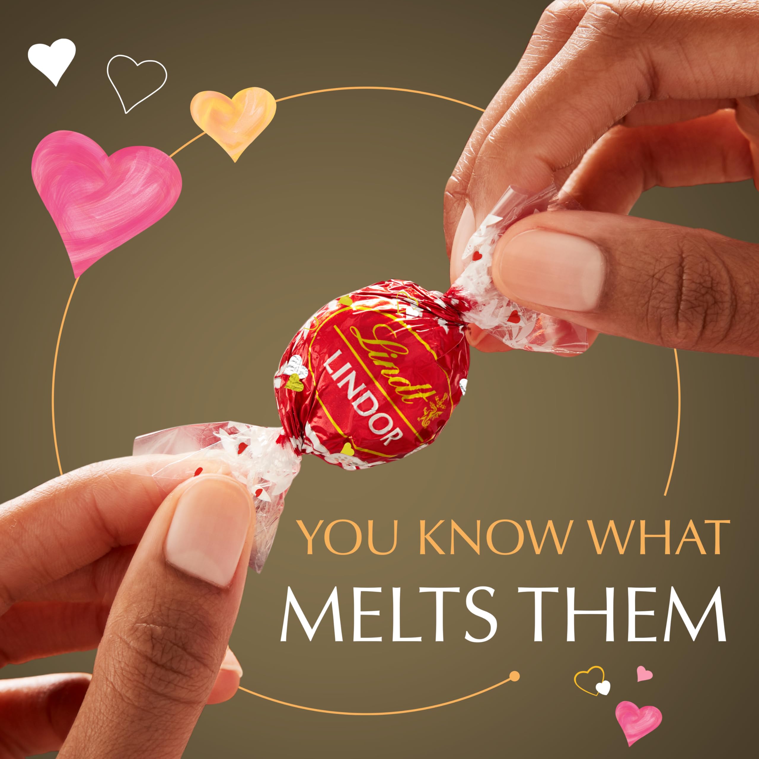 Lindt LINDOR premium ingredients for refined chocolate experience