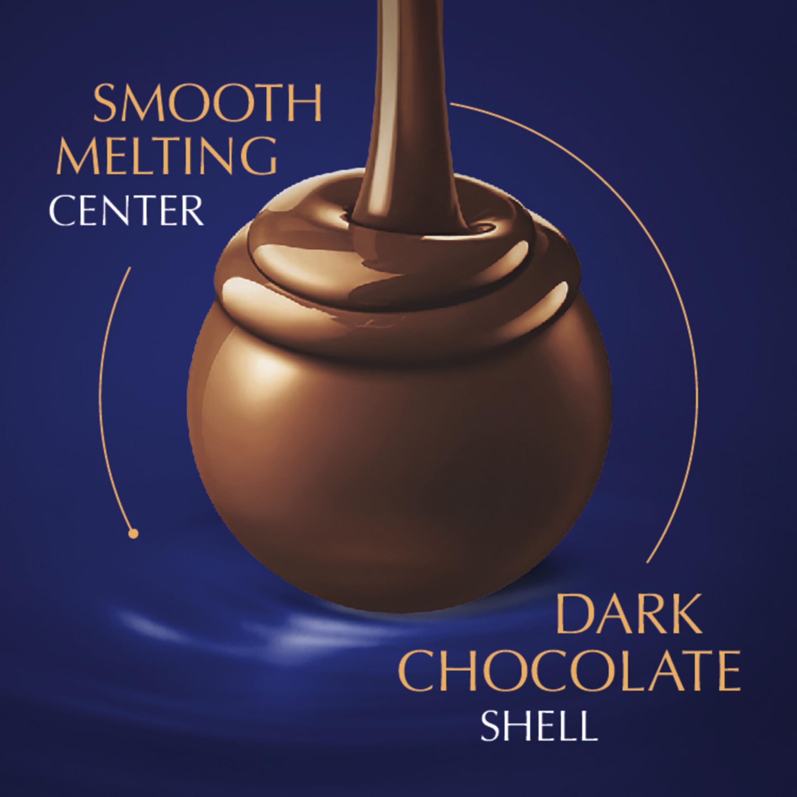 Gift-ready Lindt LINDOR box, ideal for celebrations.