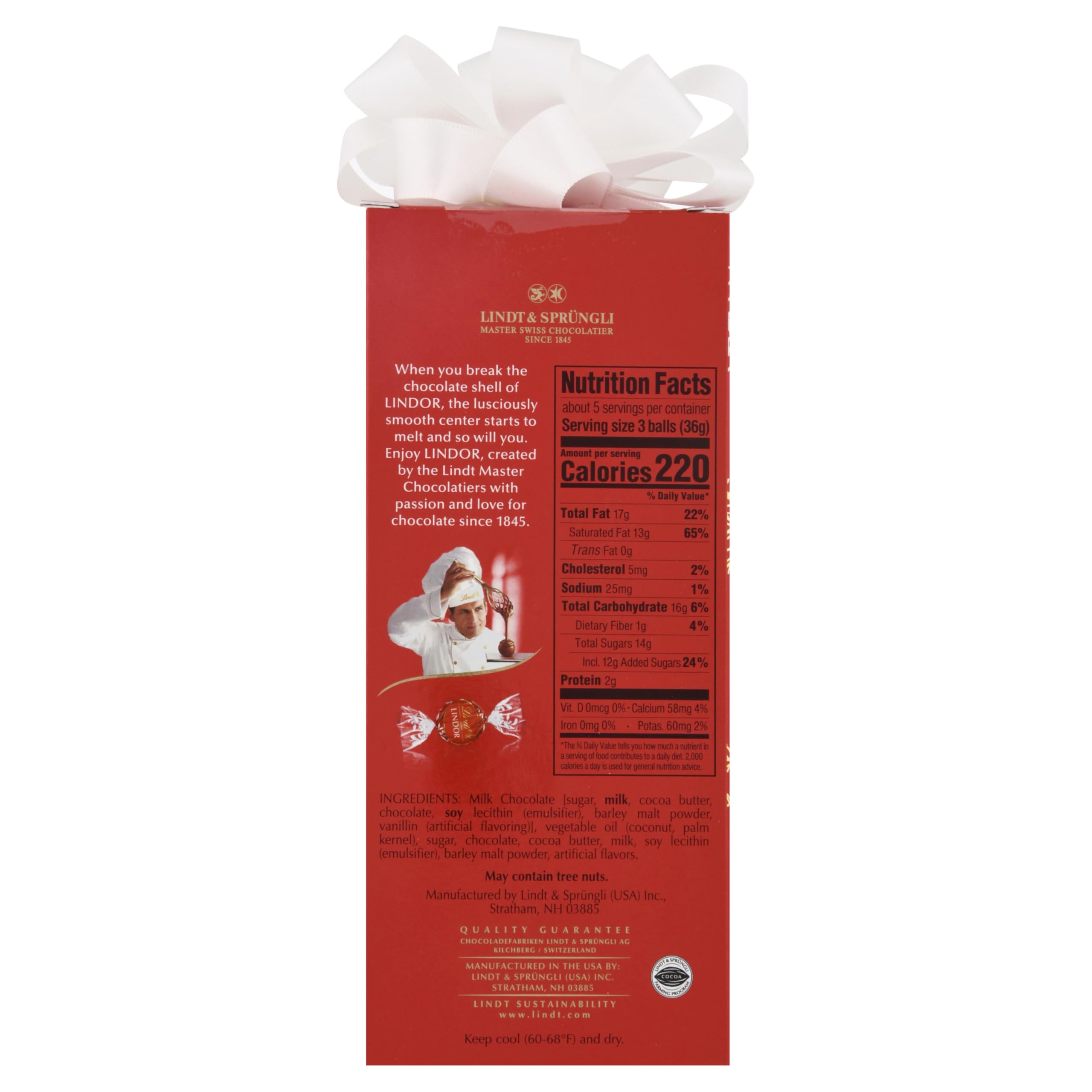 Lindt Lindor Truffles individually wrapped for easy gifting and on the go