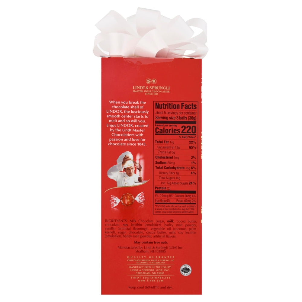 Lindt Lindor Truffles individually wrapped for easy gifting and on the go