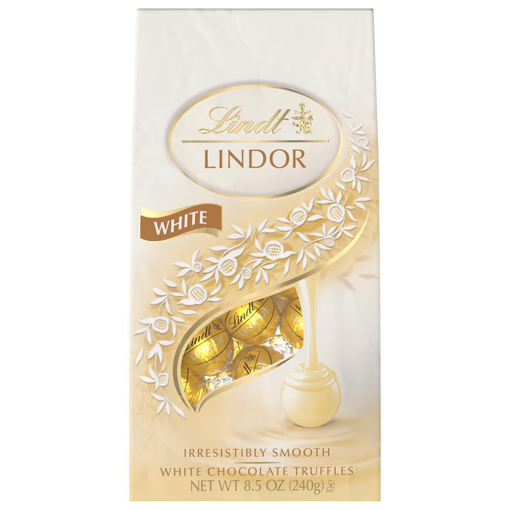 Lindt LINDOR White Chocolate Truffles kosher-certified ingredients and care