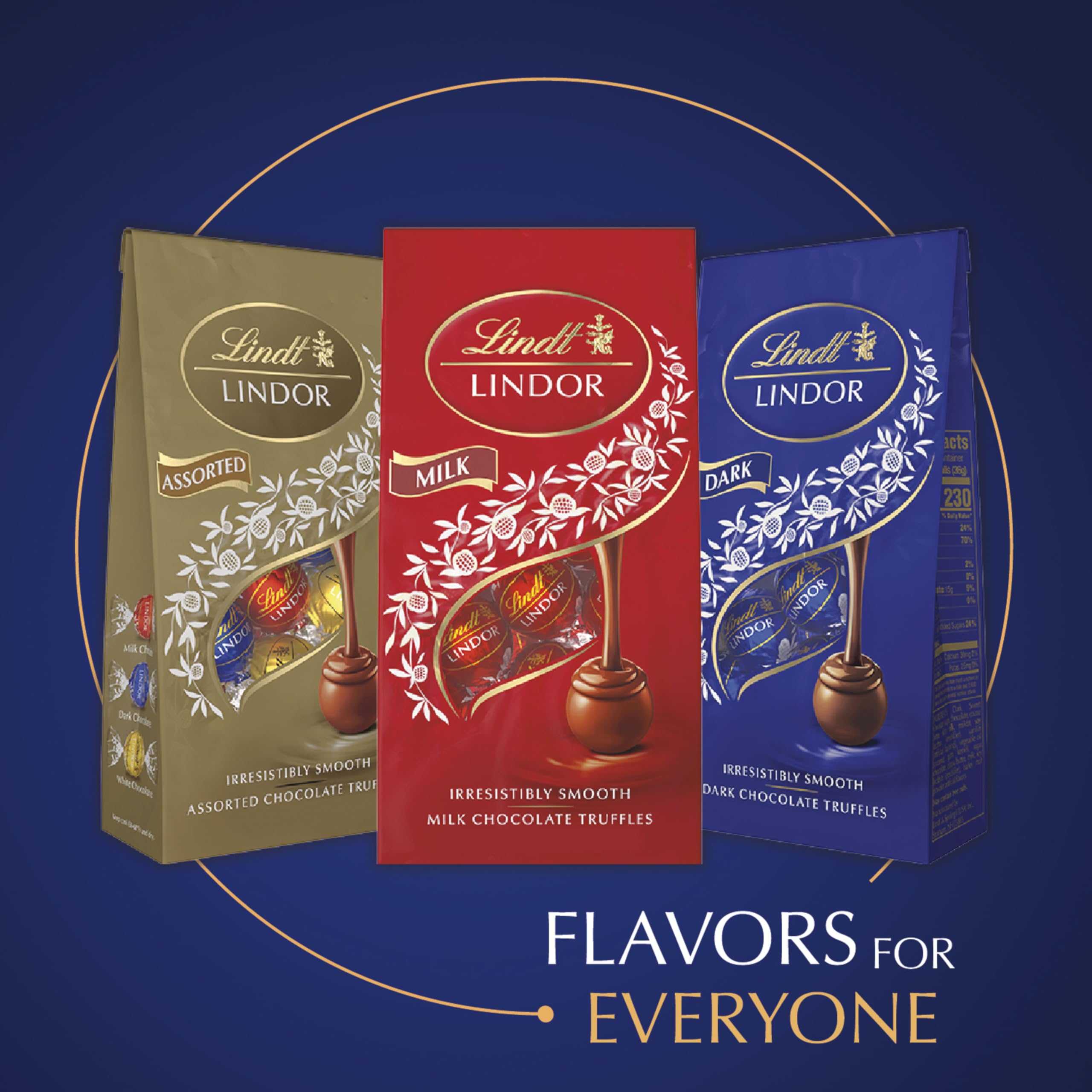 Lindt Master Chocolatiers craft premium truffles with finesse.