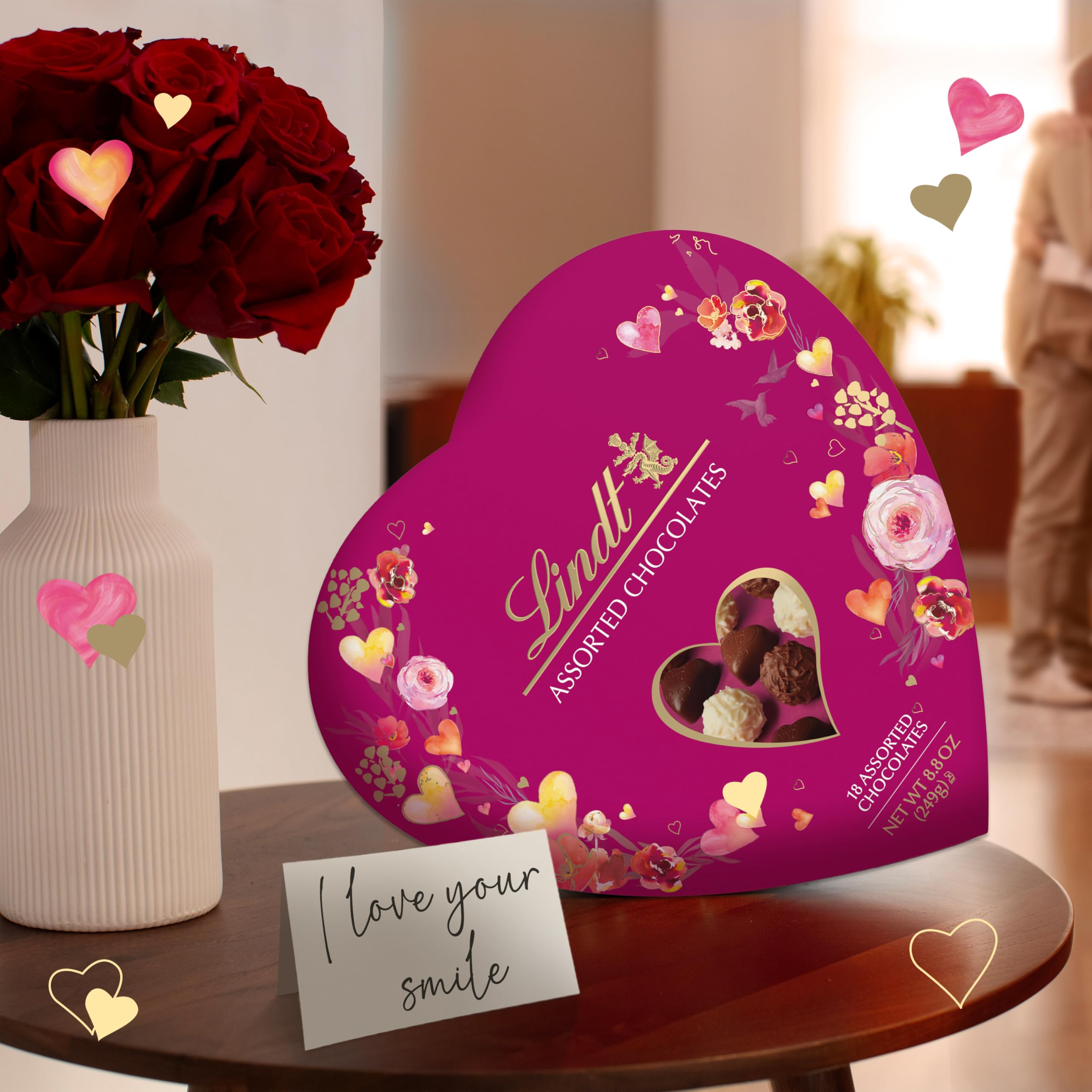 Lindt Master Chocolatiers crafted truffles with world renowned ingredients for refined flavor