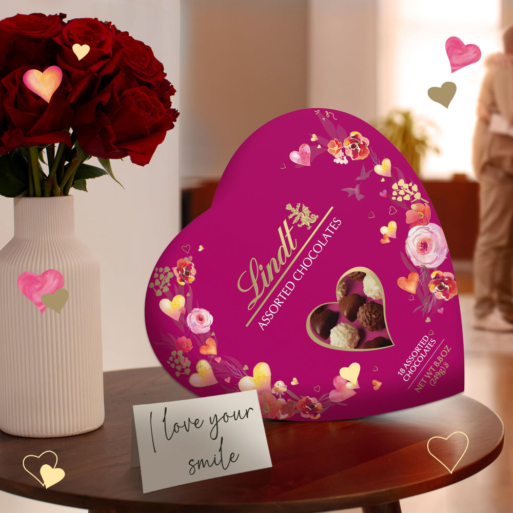 Lindt Master Chocolatiers crafted truffles with world renowned ingredients for refined flavor