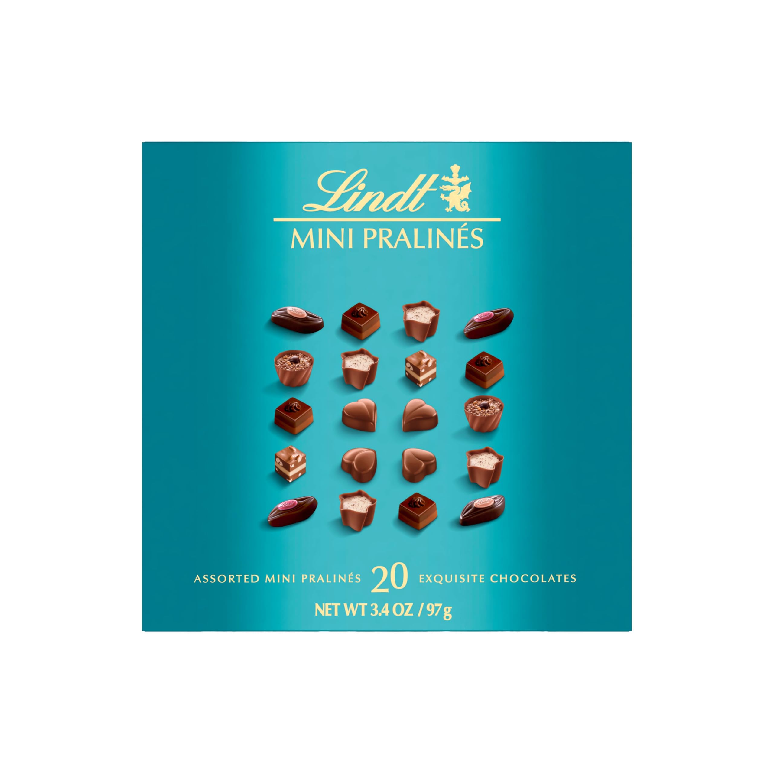 Lindt mini pralines serving scene, perfect for sharing.