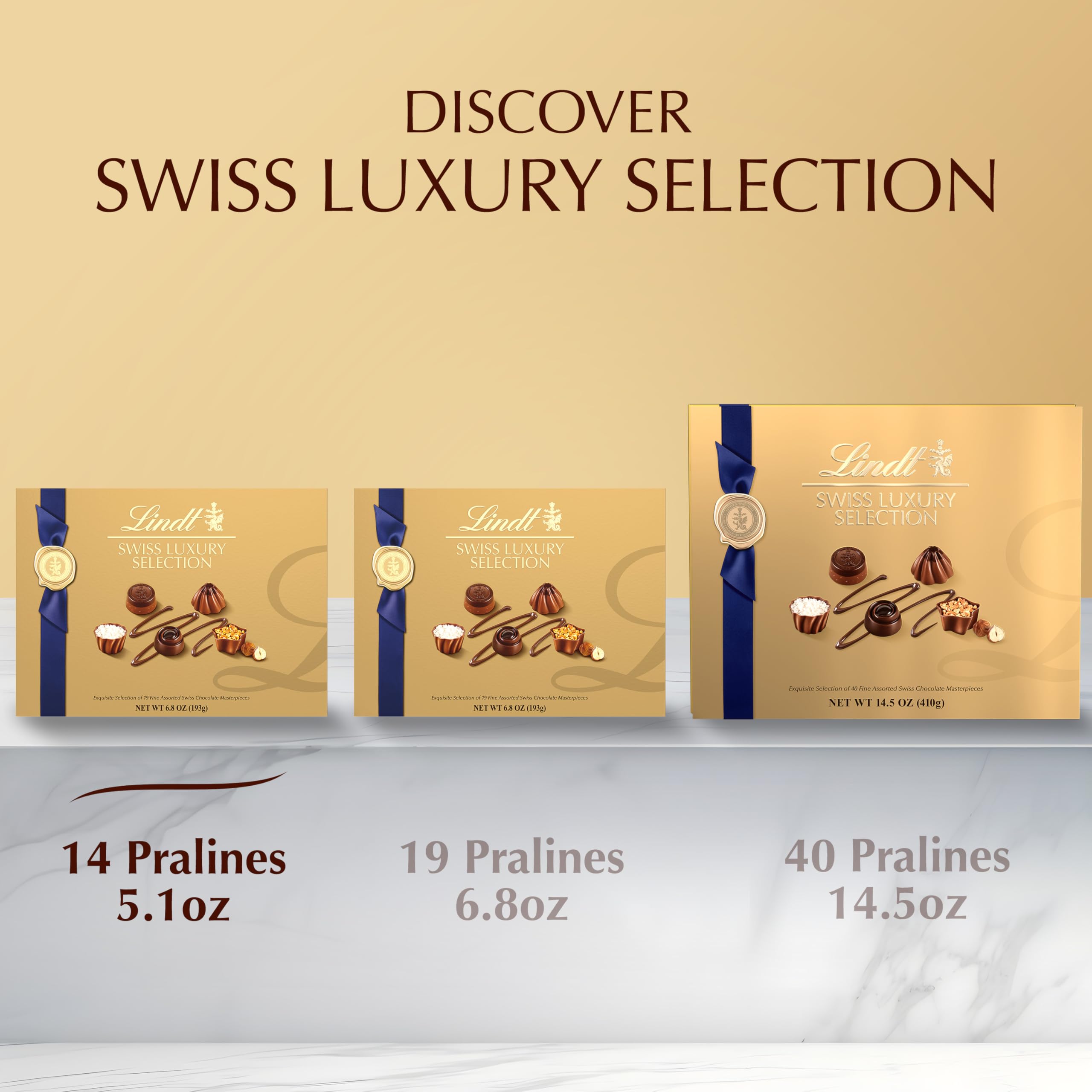 Lindt Carre de Stracciatella praline close-up with creamy texture