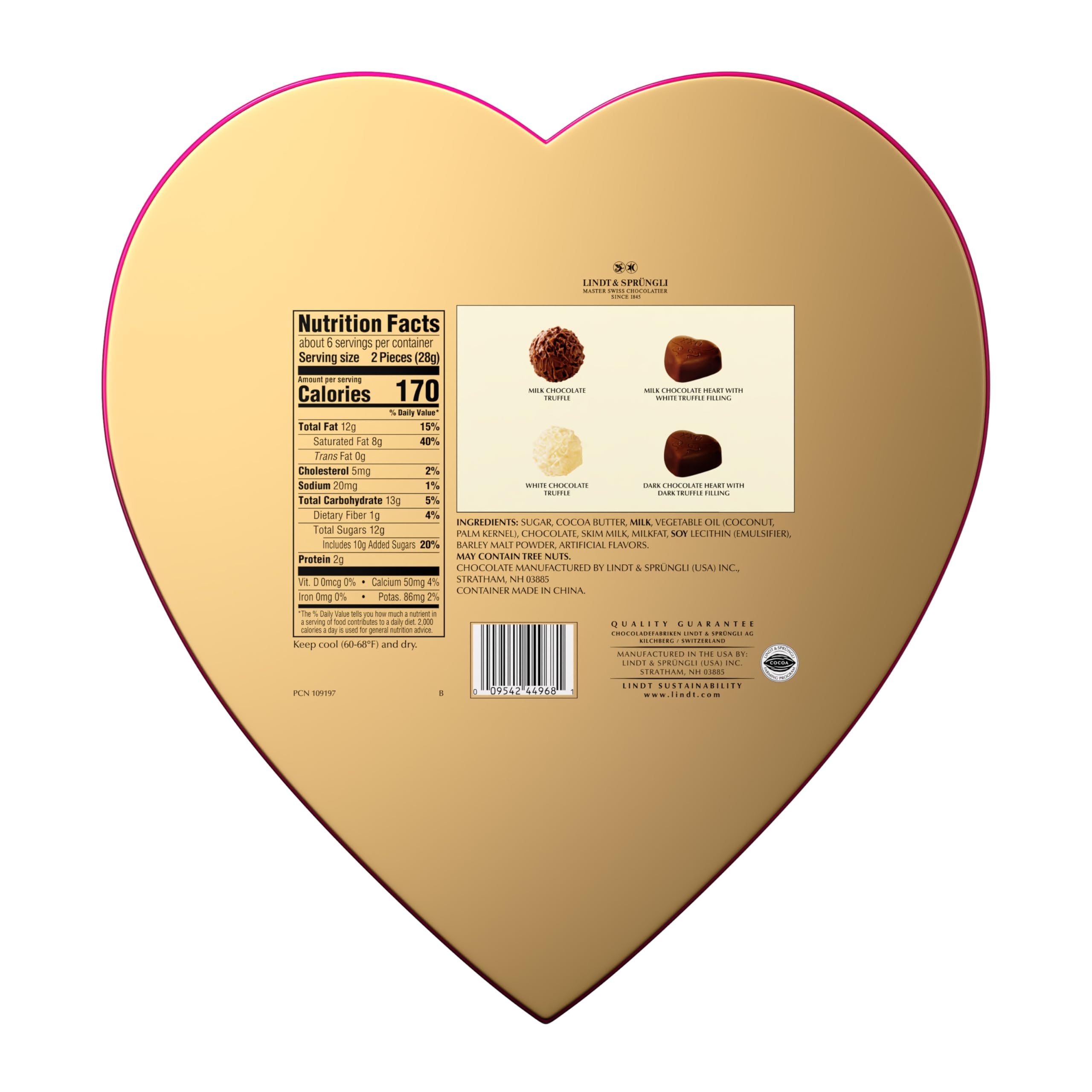 Lindt tasting experience with silky textures and rich aromas.