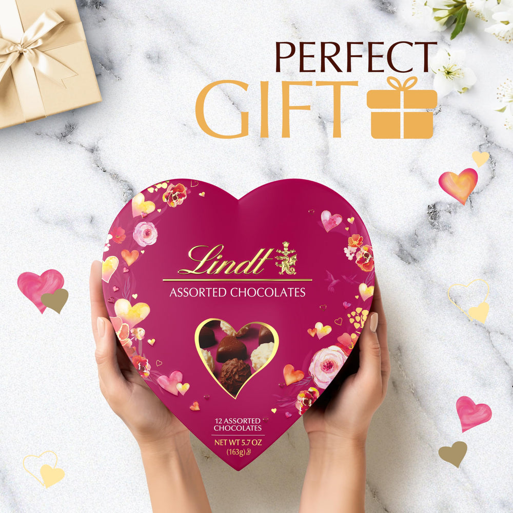 Lindt Valentine’s gift box ideal for a romantic night in.