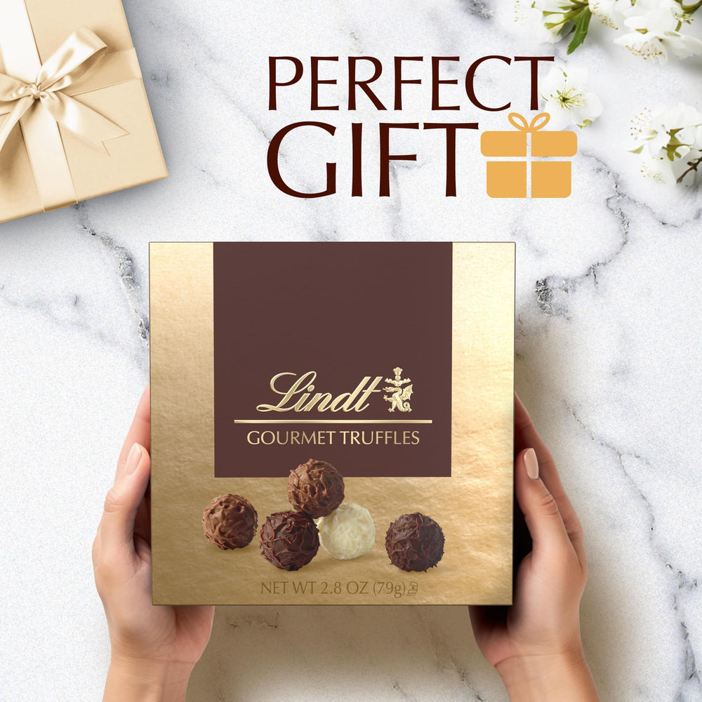 Lindt White Chocolate Truffles offer smooth, delicate flavor and texture.
