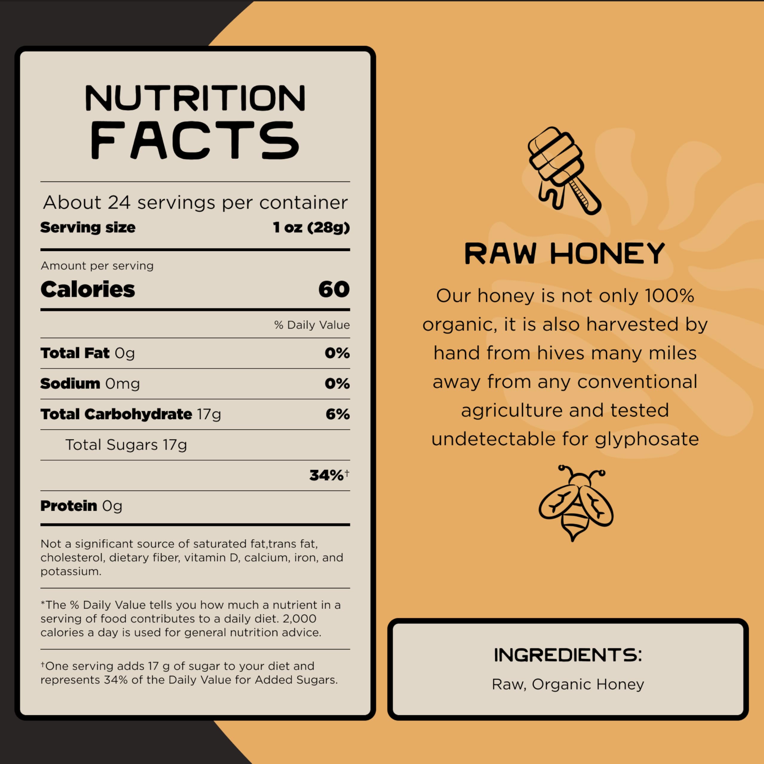 Lineage Provisions 3-pack honey display with glass jars in pantry