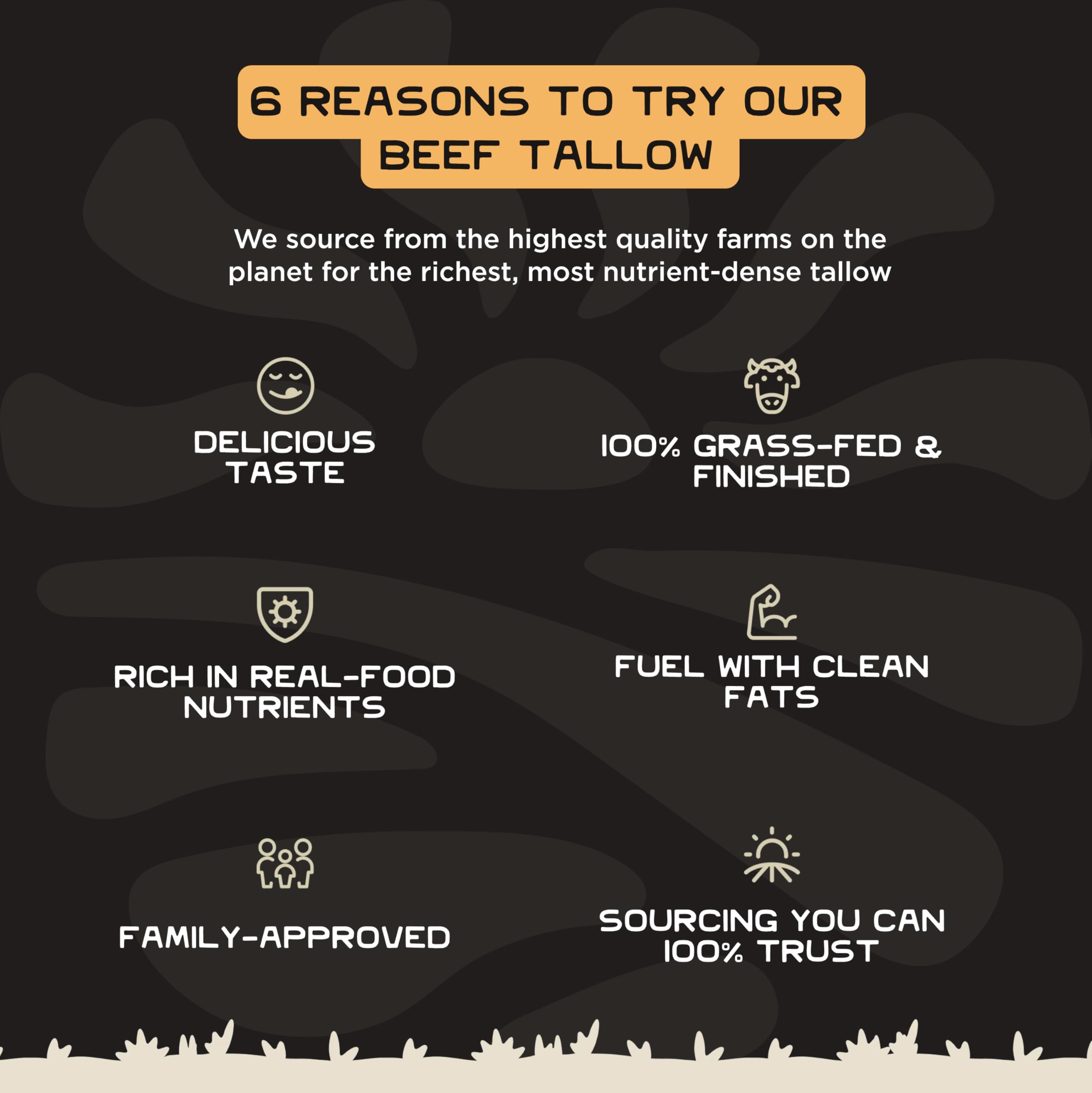 Lineage Provisions sustainably sourced tallow from US-raised cattle.