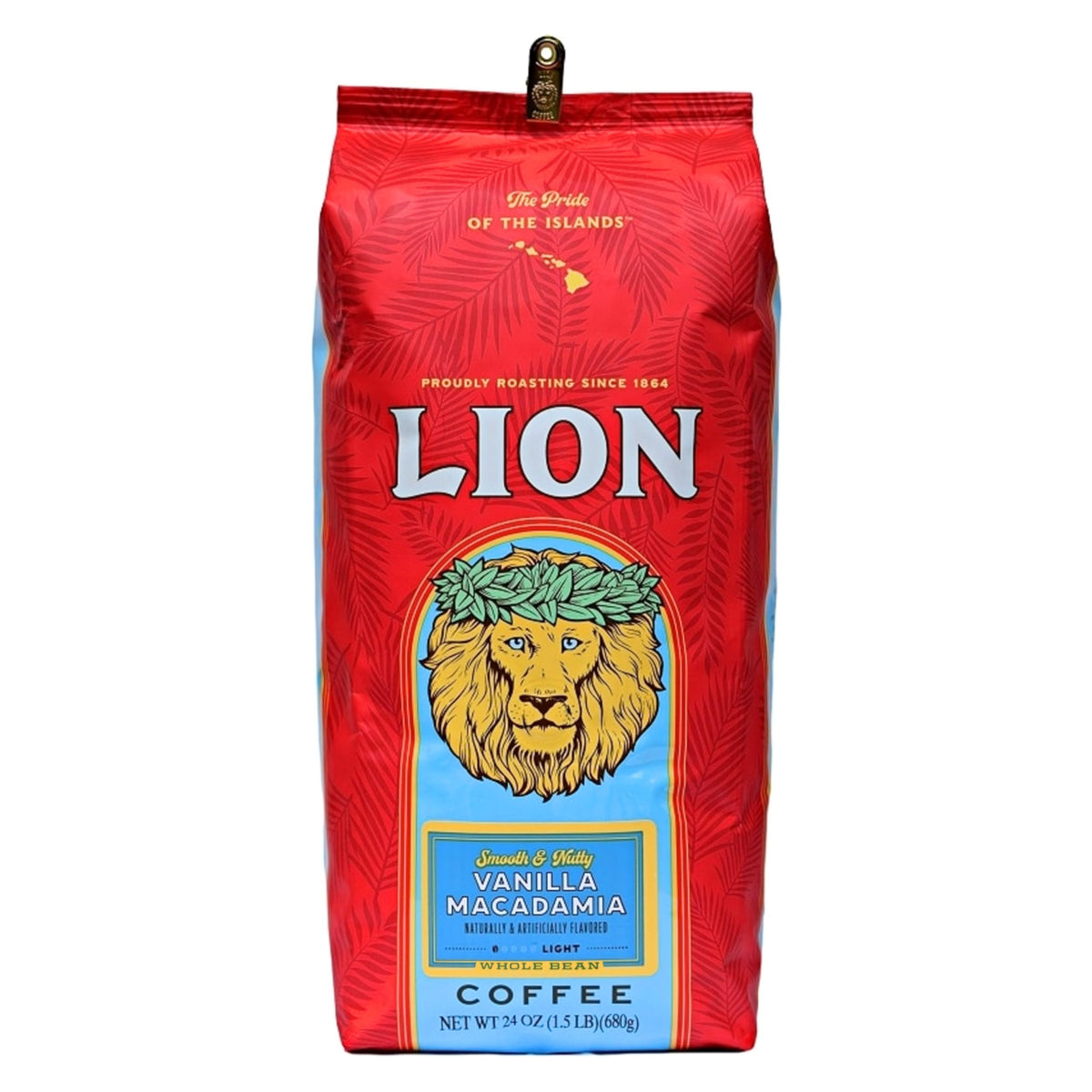 Lion Coffee vanilla macadamia aroma enhances morning rituals with premium flavor.