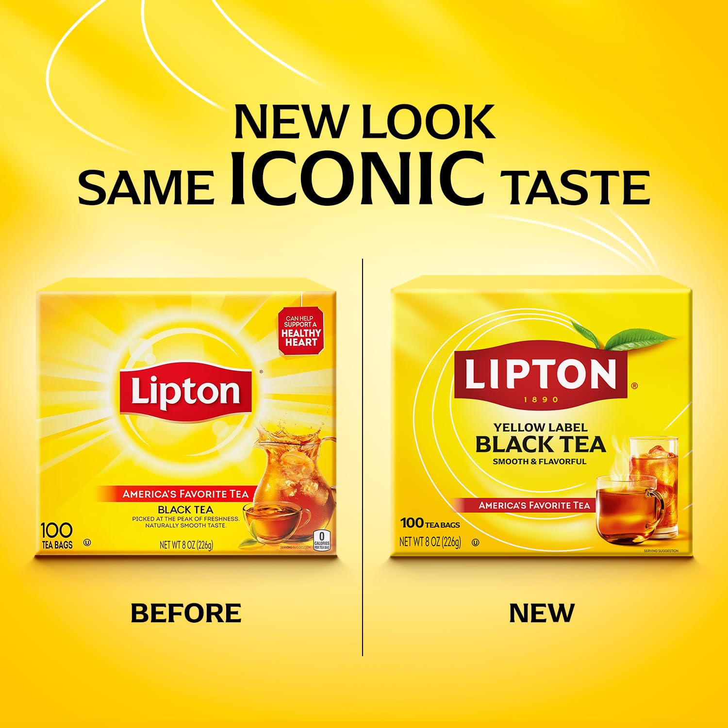 Lipton Black Tea Bags hot cup: classic hot brew ready to enjoy
