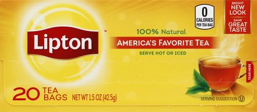 Lipton Black Tea cup steaming, inviting a soothing daily break.