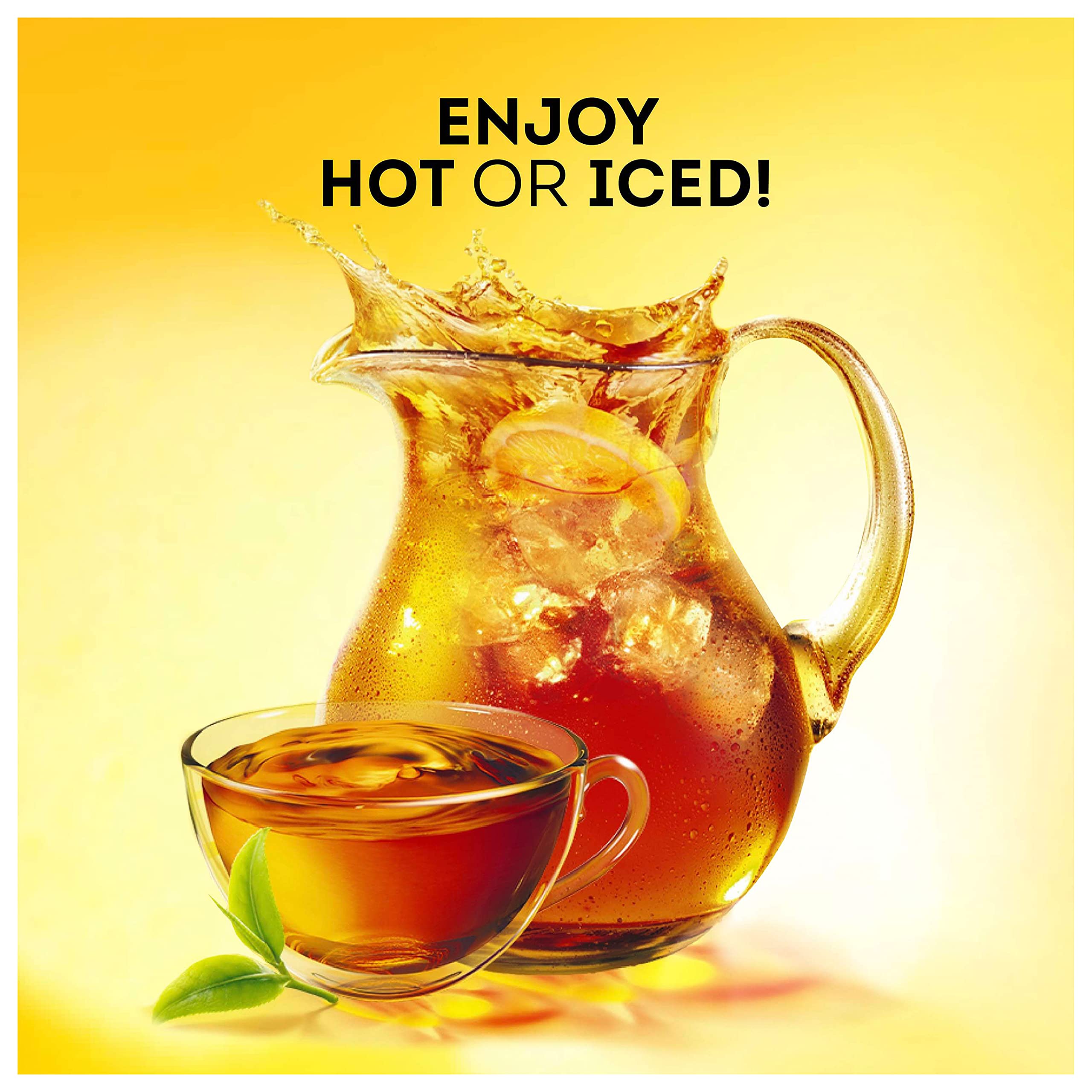 Lipton Black Tea hot kettle ready for a brew
