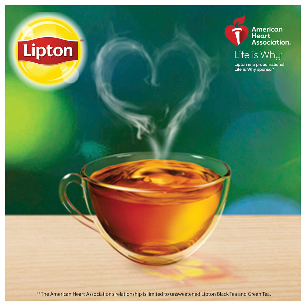 Lipton Black Tea store display highlighting options