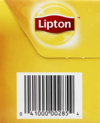 Lipton Black Tea tea bags close-up, highlighting premium flavor potential.