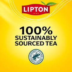 Lipton Decaf Black Tea Cup of hot tea, aromatic and caffeine-free.