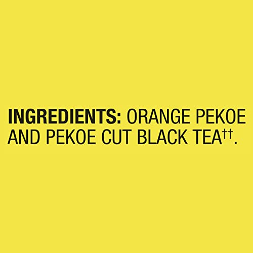 Lipton black tea at home, a cafe-like refreshment in a kitchen setting.