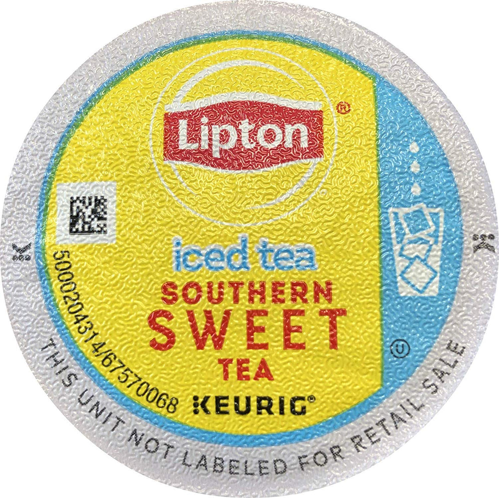Lipton K-Cups Southern Sweet Iced Tea box for quick refreshment