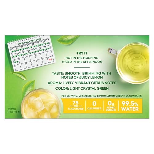 Lipton Lemon Green Tea iced-tea pitcher for refreshing cold brew