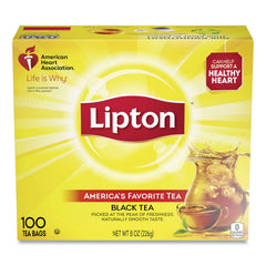 Lipton Lip291 regular tea bags with long-leaf blend for authentic flavor.