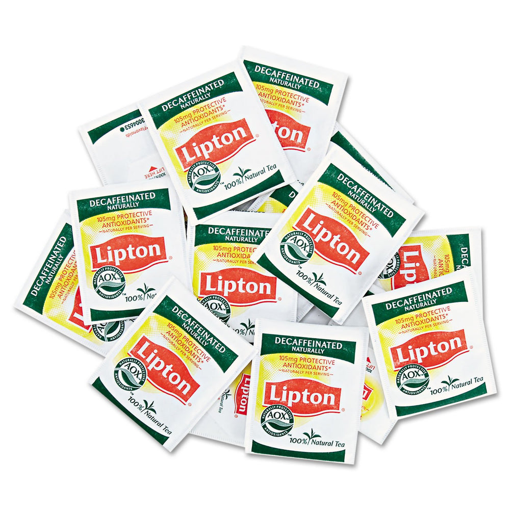 Lipton packaging is recyclable and produced in a zero-landfill facility