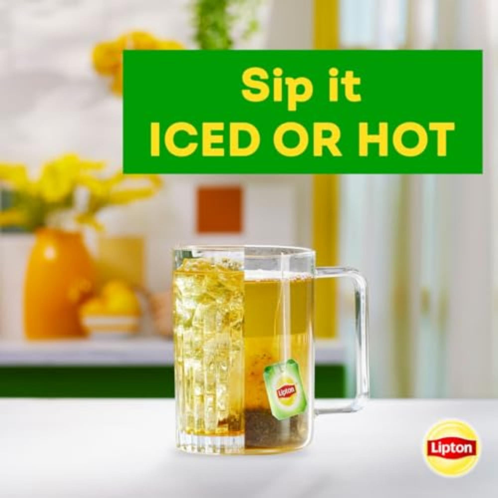 Lipton Rainforest Alliance certified logo signaling responsible sourcing.