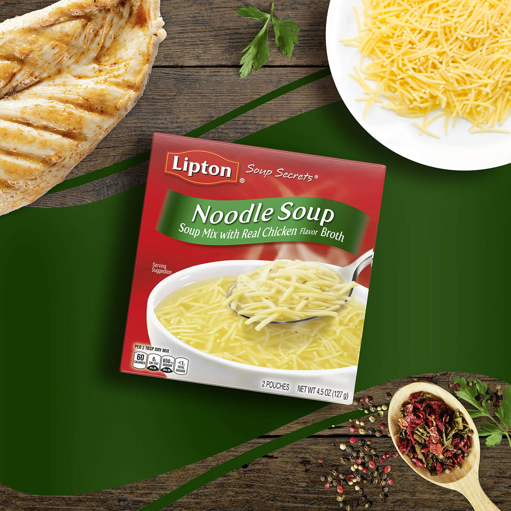 Lipton Soup Secrets family dinner scene, shared warmth and conversation.