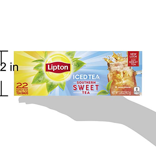 Detail shot of Lipton tea bags for flavorful steeping.