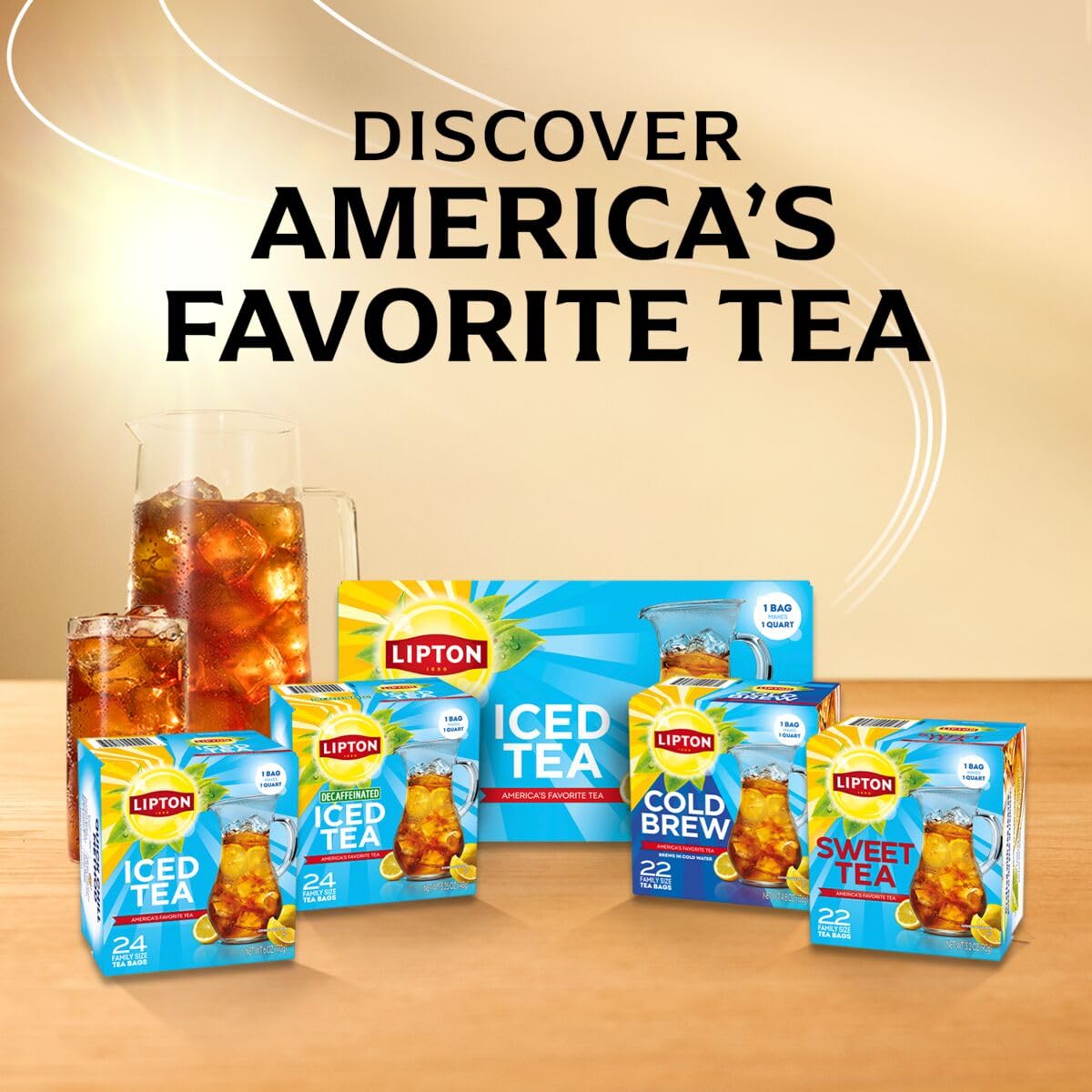 Rainforest Alliance certified Lipton tea signals responsible sourcing.