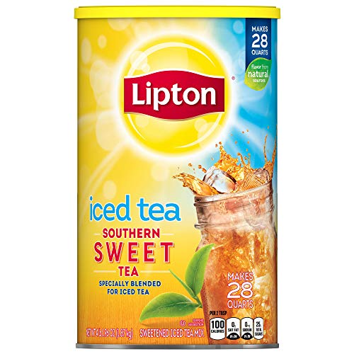 Lipton Southern Sweet Iced Tea Mix brew instructions, simple steps for perfect brew