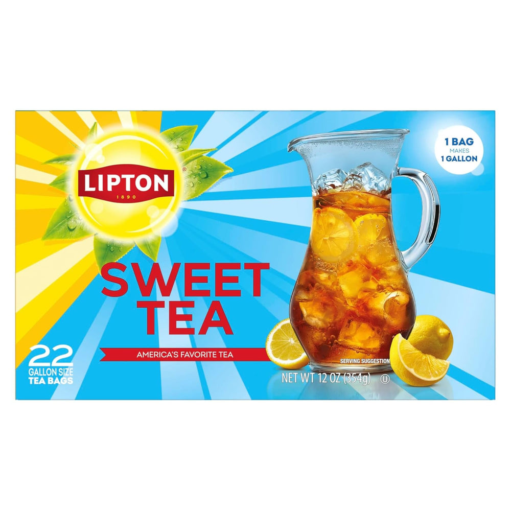 Lipton Southern Sweet Tea glass of iced tea refreshing on hot days
