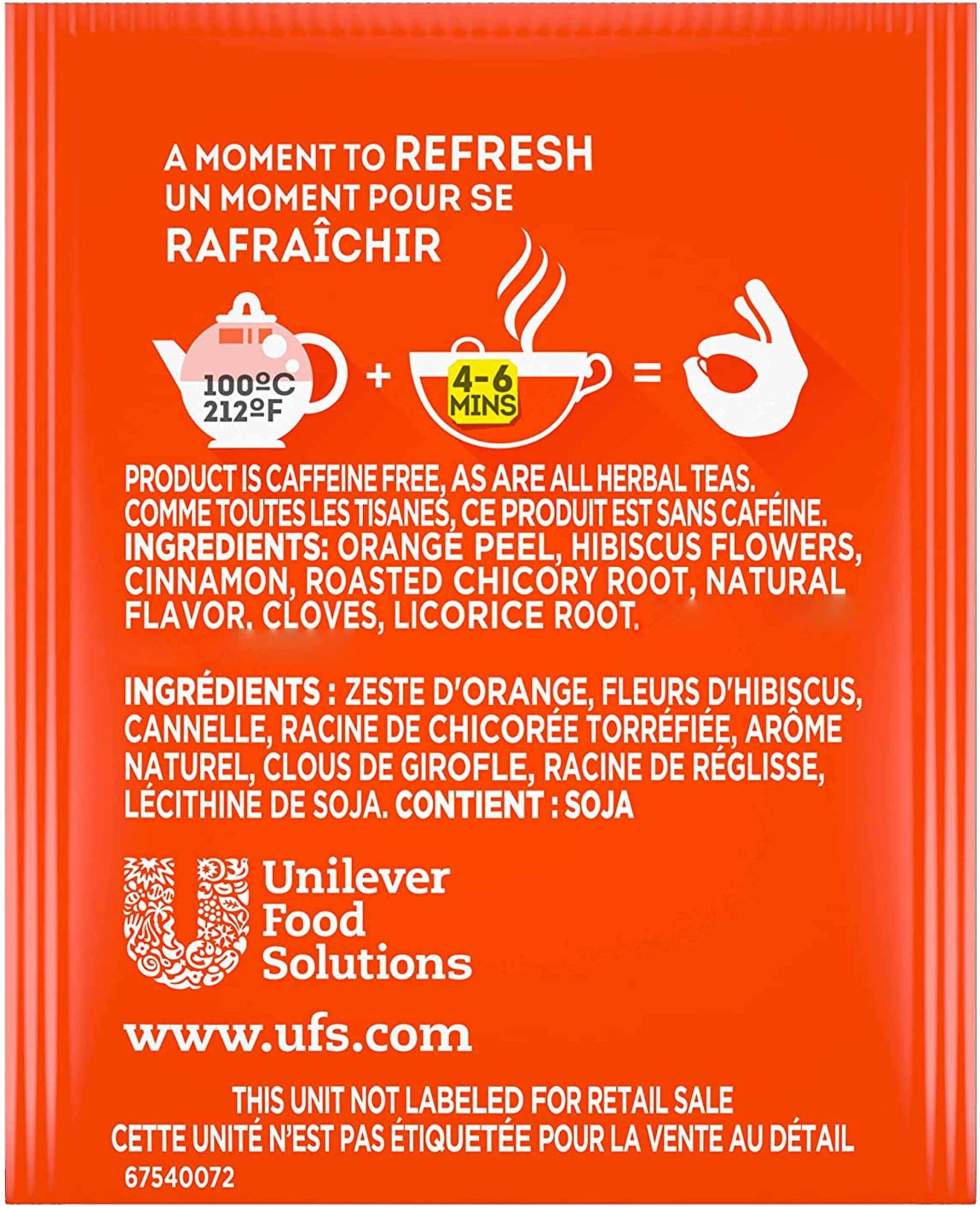 Lipton steaming cup evokes comforting citrus-forward aroma and warm tea experience.