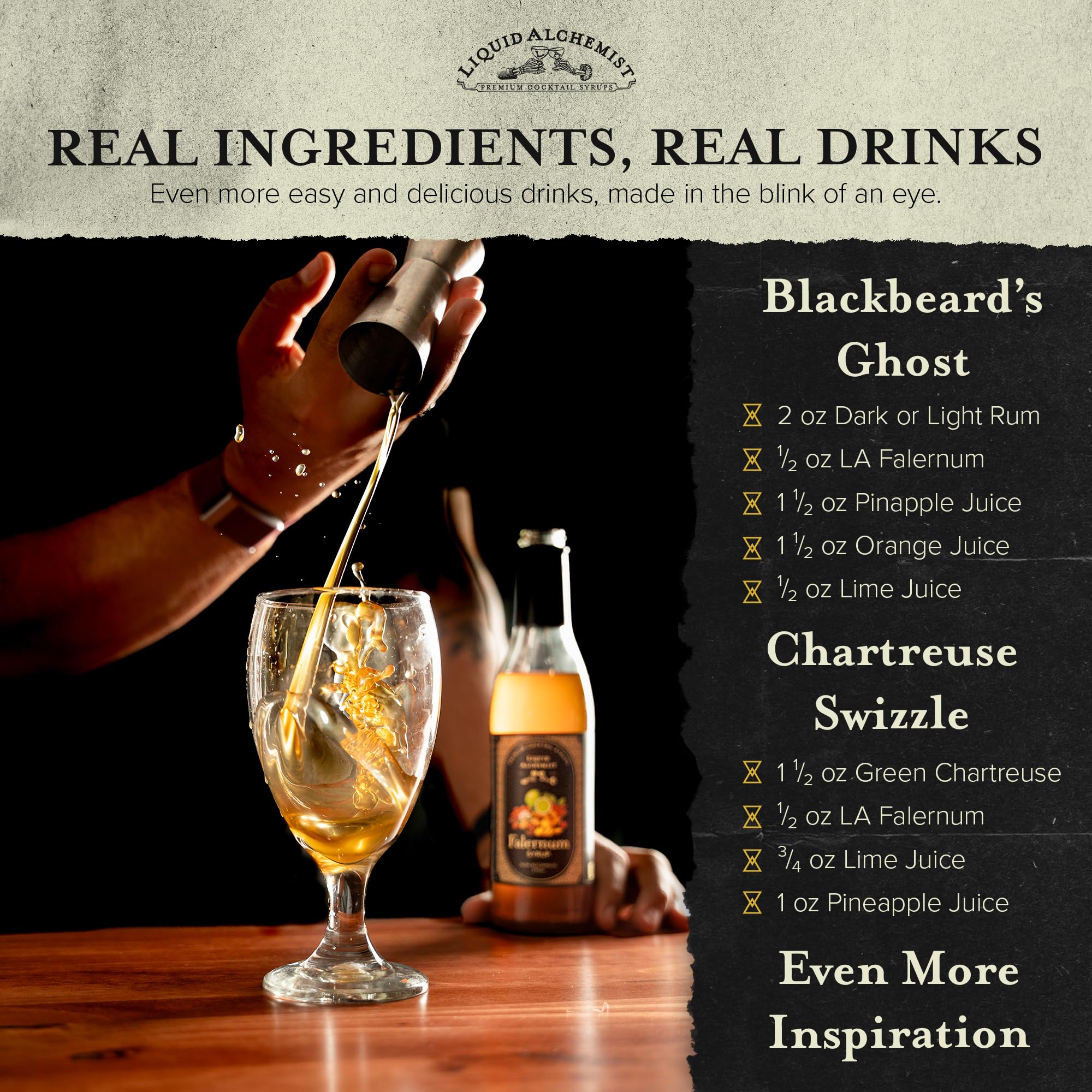 Non-alcoholic punches gain depth from Liquid Alchemist Falernum Syrup