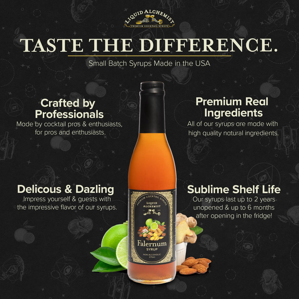 Tiki-style drinks with tropical notes using Liquid Alchemist Falernum Syrup