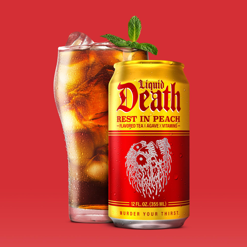 Label emphasizes natural caffeine boost and B vitamins for daytime energy.