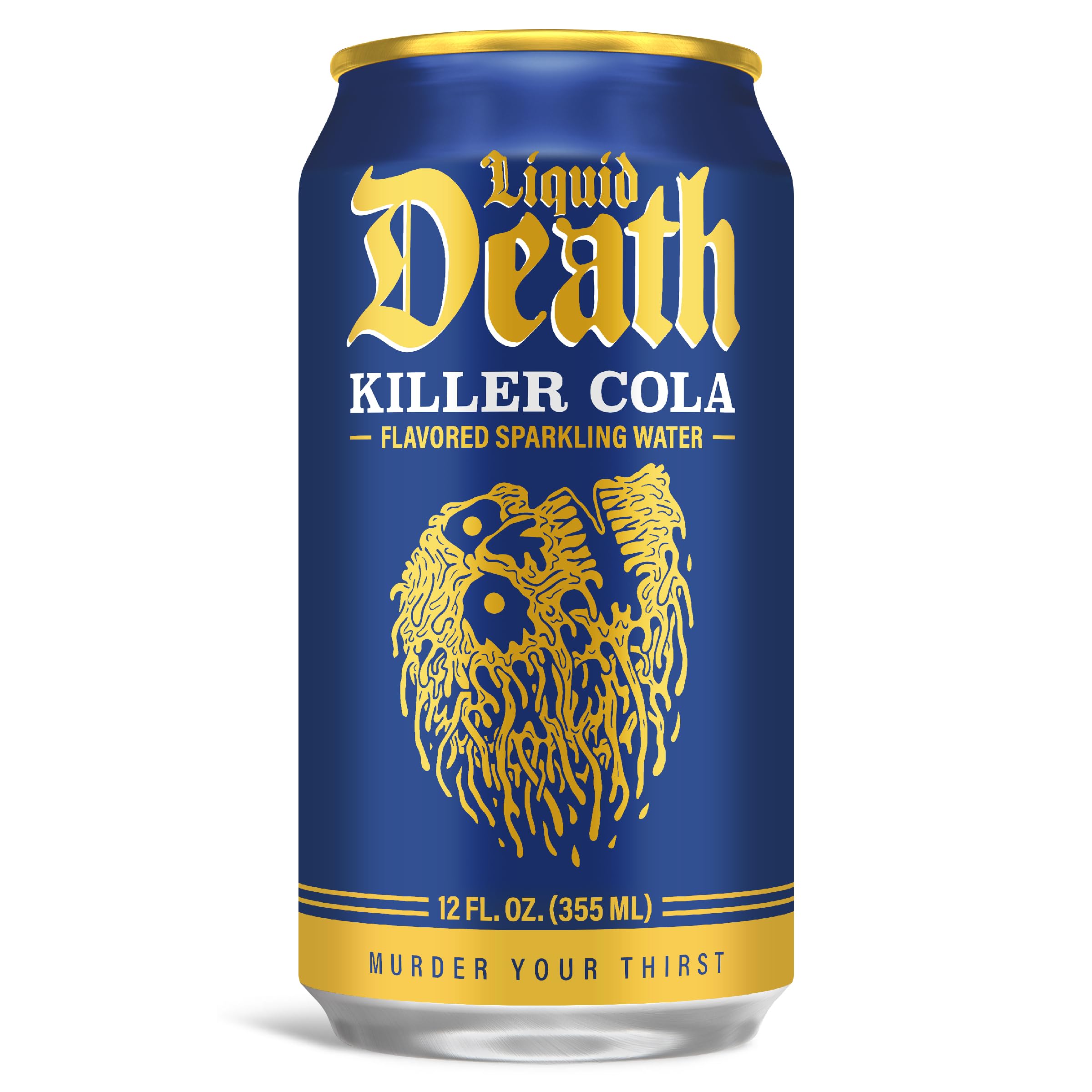 Liquid Death soda-flavored water can chilled for a crisp, low-sugar treat