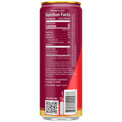 Liquid Death Sparkling Energy Murder Mystery Cream can for smooth flavor and focus