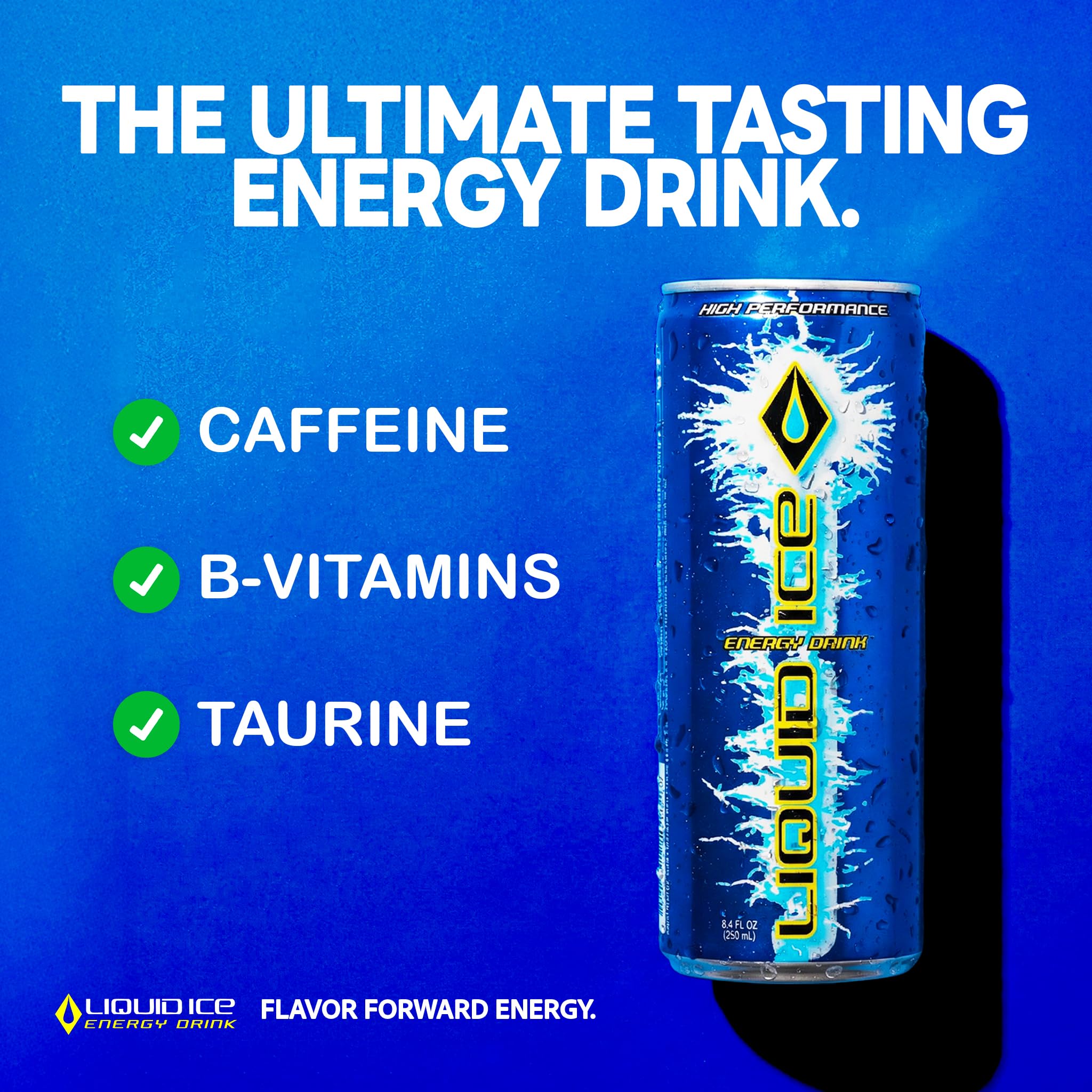 Liquid Ice Arctic Berry on a desk, portable energy for busy days.