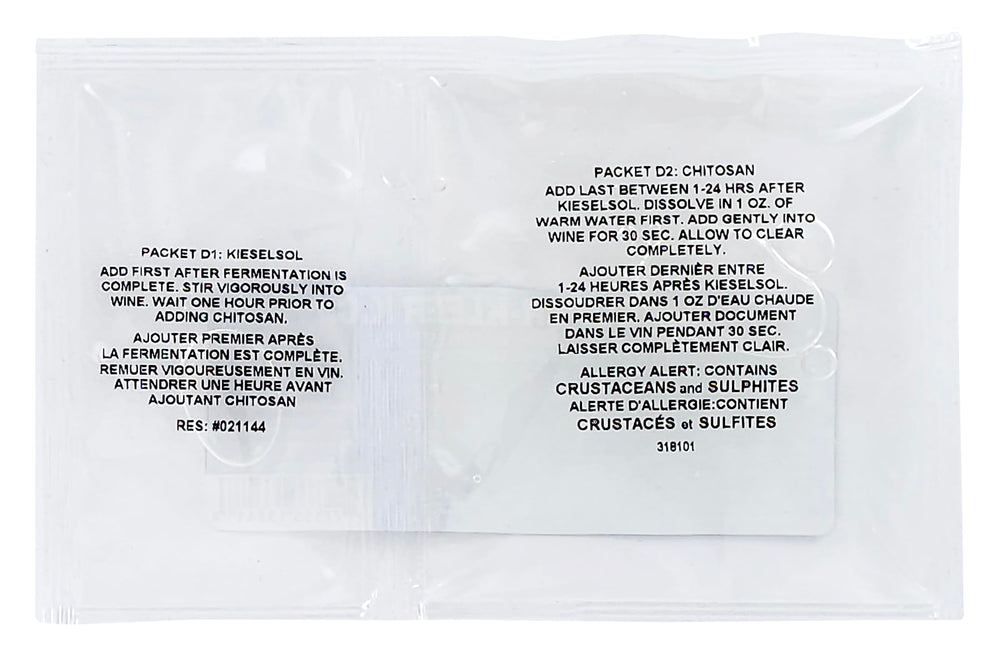 Liquor Quik KC Finings four-pack packaging shown for bulk use.