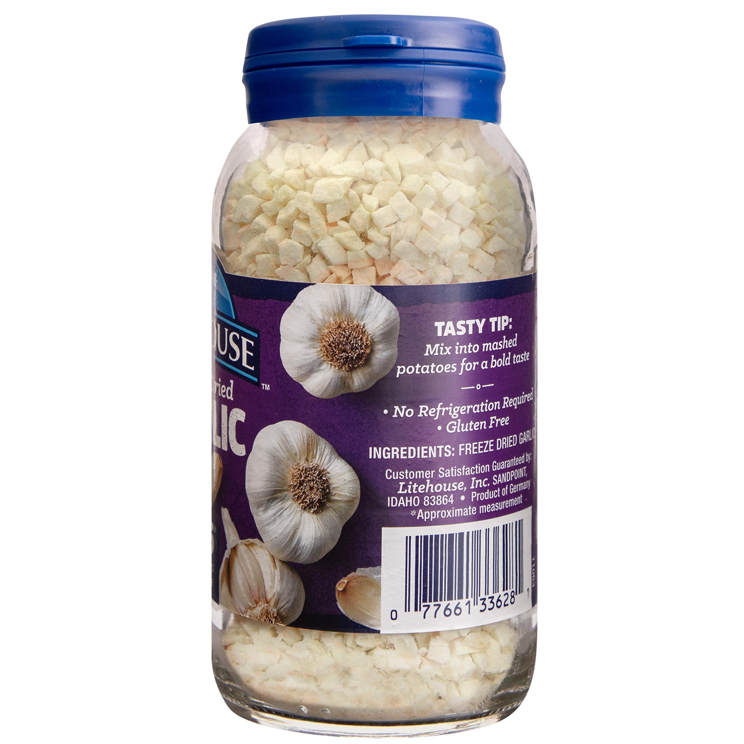 Litehouse Freeze-Dried Basil close-up ideal for garnishes and Italian dishes
