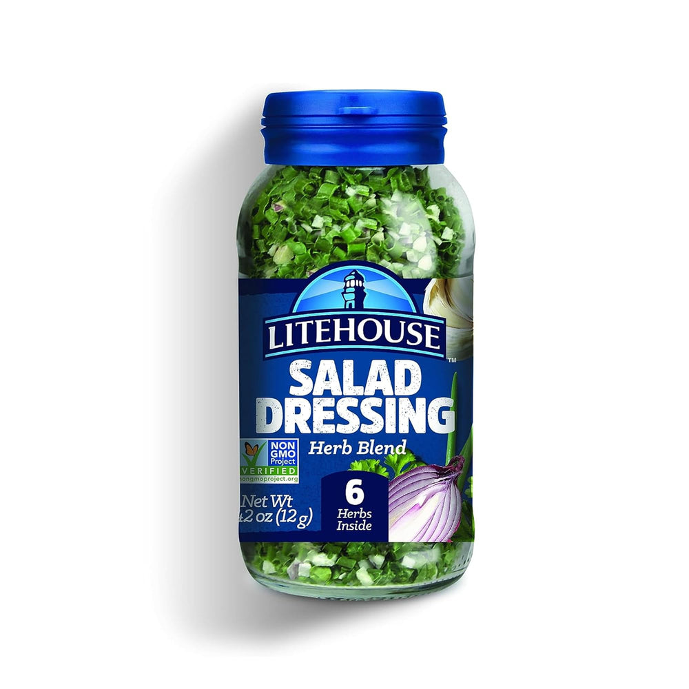 Litehouse Freeze Dried Herb Blend with chives close-up for vibrant flavor
