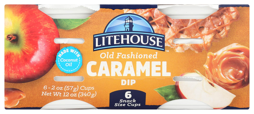 Litehouse Old-Fashioned Caramel Dip 2oz cup for dipping apples