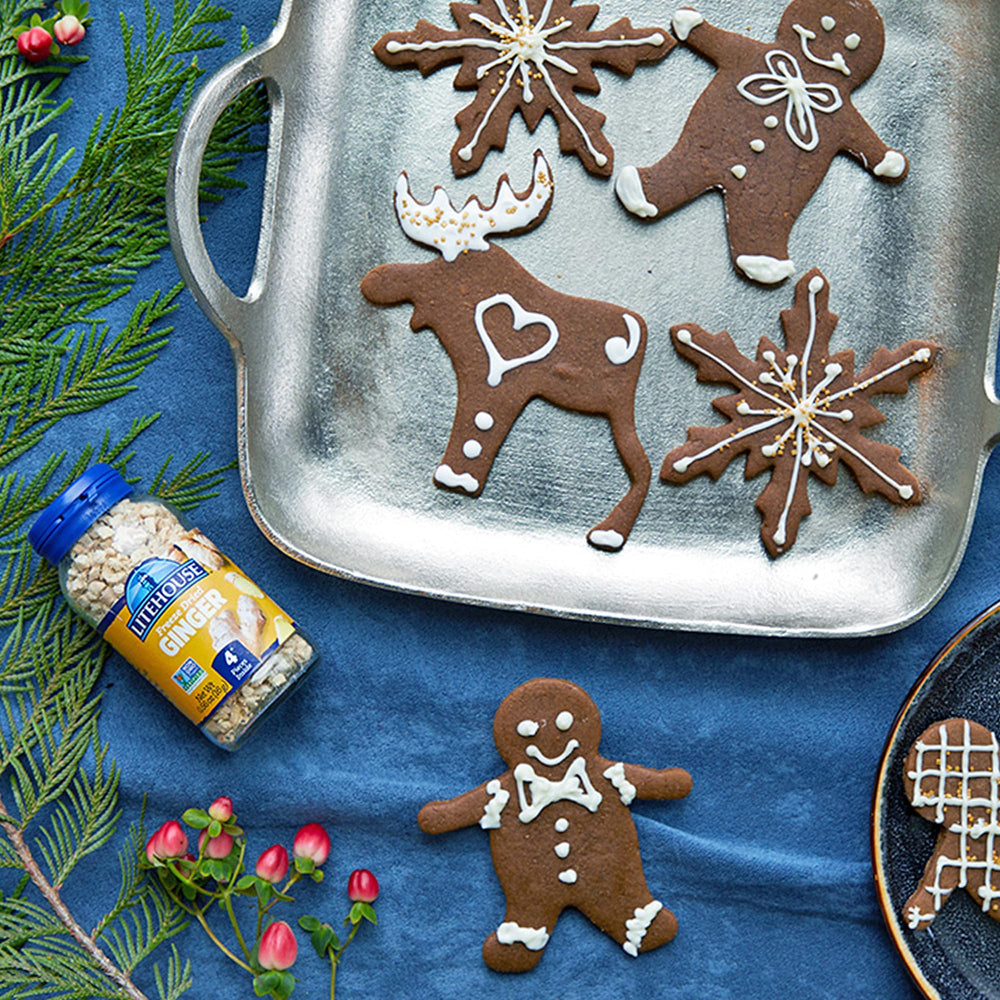 Litehouse organic, non-GMO gluten-free ginger supports versatile cooking.
