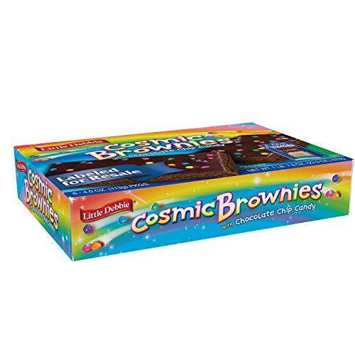 Cosmic Brownie ready-to-share portion ideal for class snacks.
