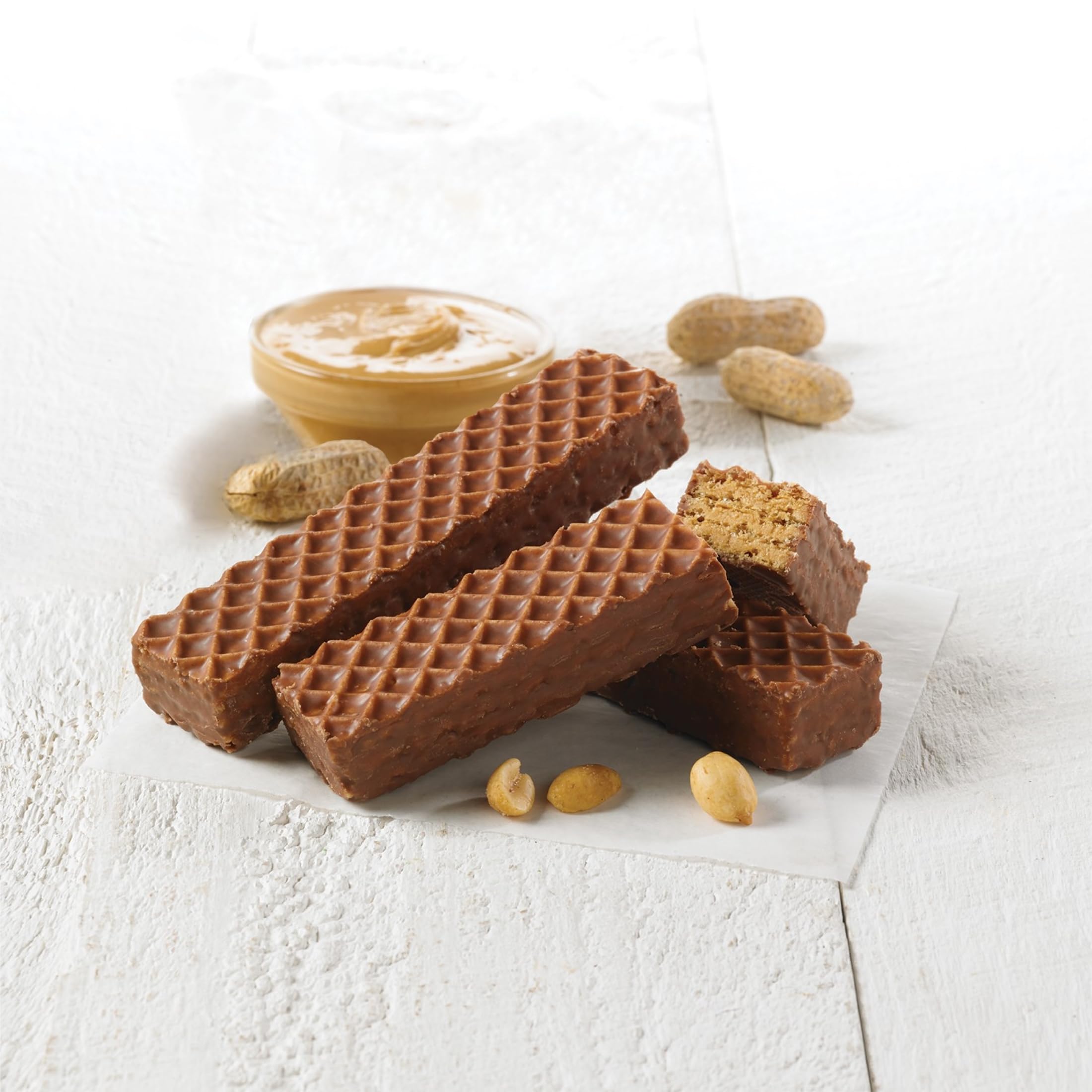 Little Debbie Nutty Buddy wafers come in eight boxes for easy snacking and sharing.