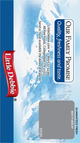 Little Debbie Swiss Rolls lunchbox-friendly treat, convenient twin-pack perfect for school or picnics.