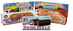 Little Debbie Zebra Cakes box: convenient on-the-go snack for kids and adults.